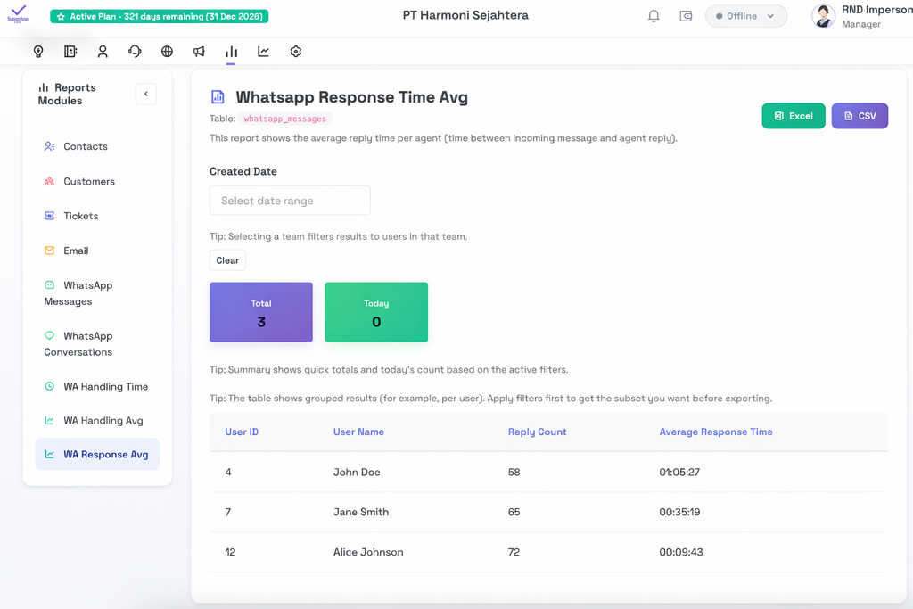 Feature Release: WhatsApp Response Time Average Report - Cover Image