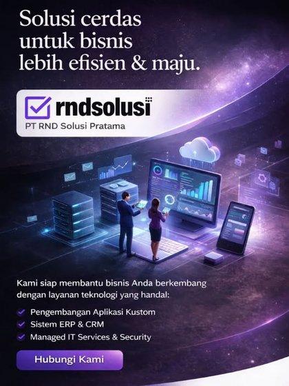 Tingkatkan Performa Bisnis Anda dengan Konsultasi IT Terpercaya dari PT RND Solusi Pratama! - Cover Image
