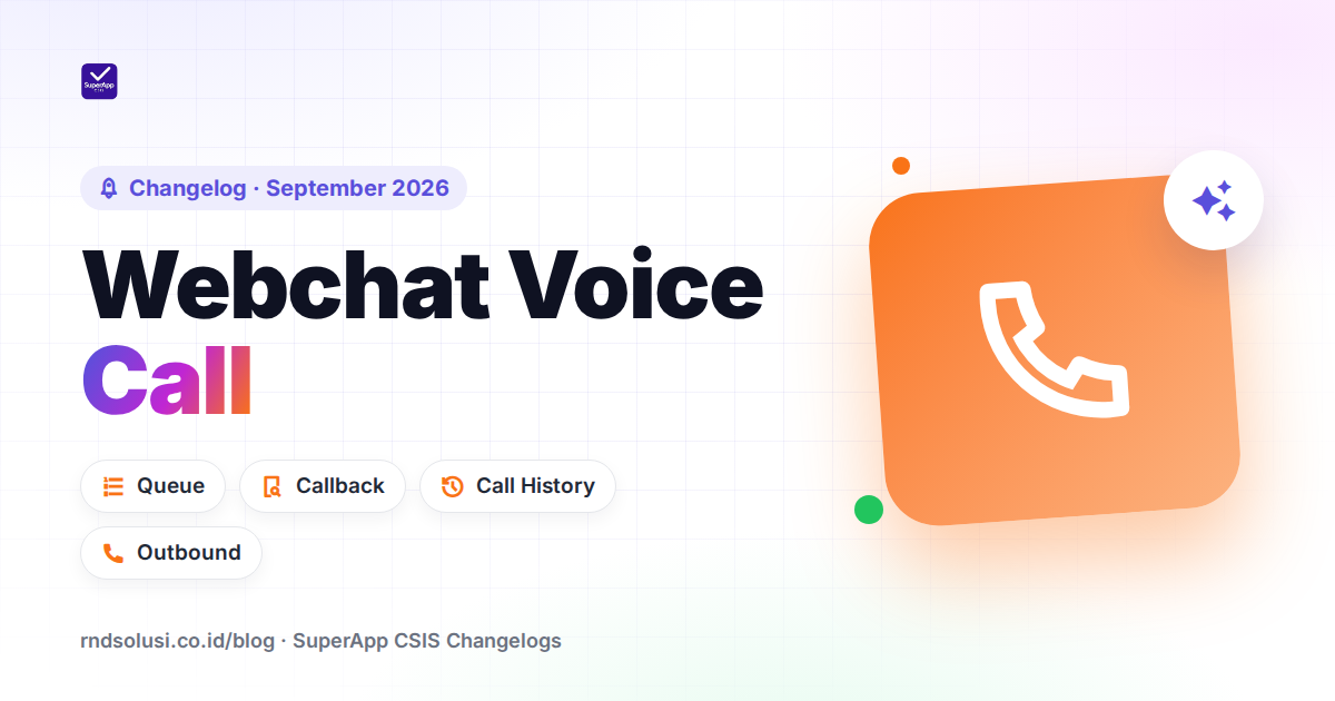 Webchat Voice Call: Telepon Langsung dari Website