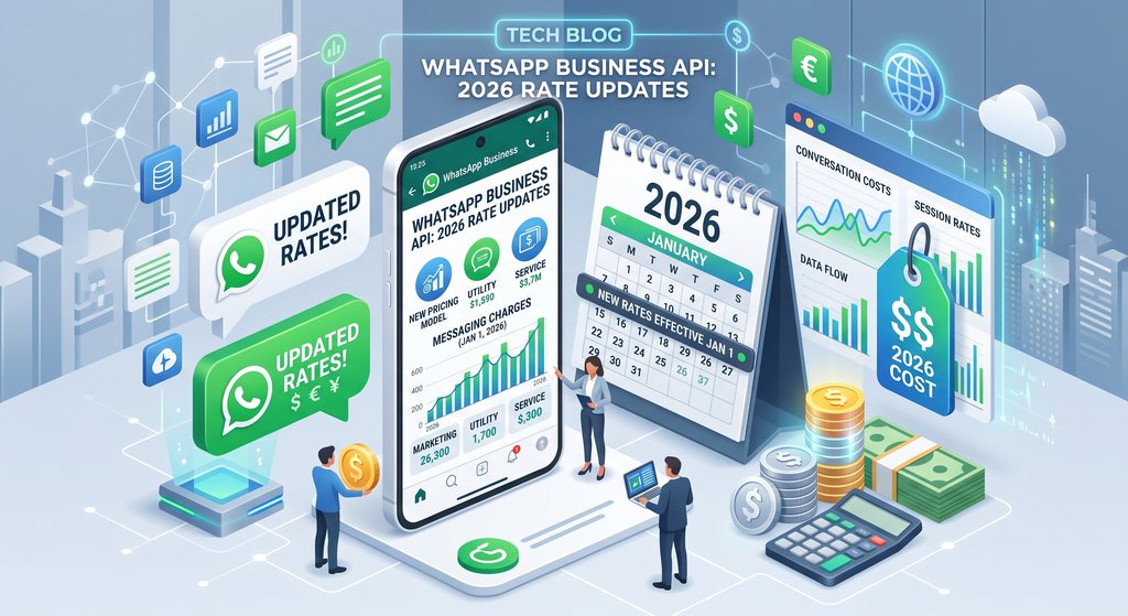 Pembaruan Tarif WhatsApp Business API 2026 - Cover Image