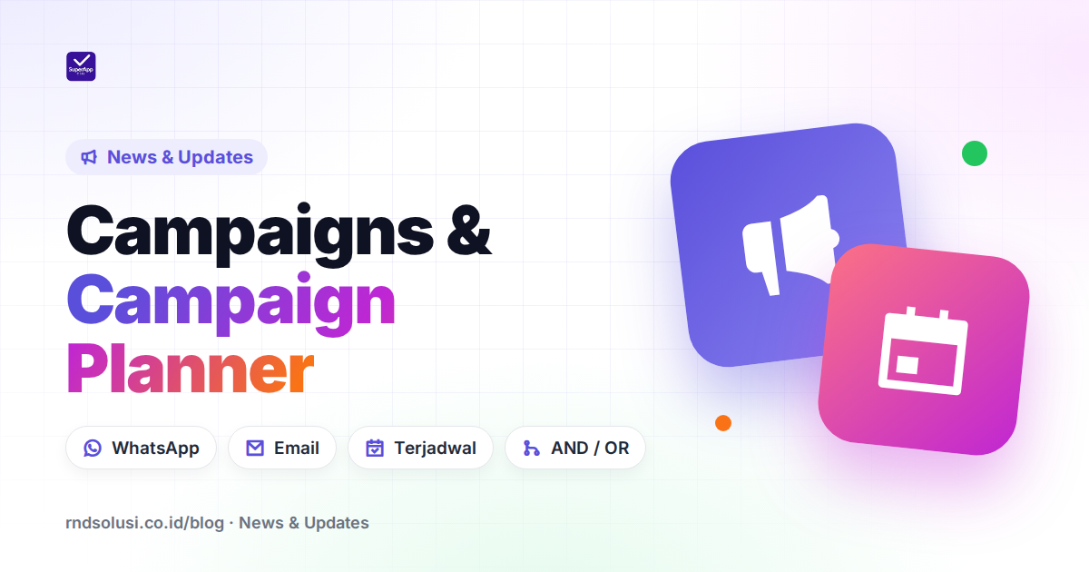 Kirim Pesan ke Ribuan Pelanggan dengan Campaigns dan Campaign Planner - Cover Image