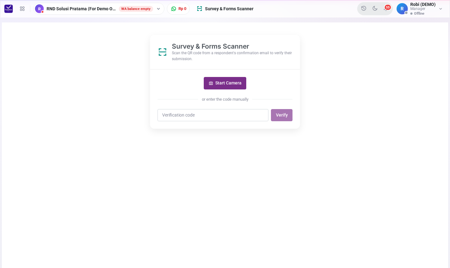 Panduan Survey dan Forms Scanner - Cover Image